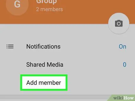 Obtenga Group Link en Telegram en Android Paso 4