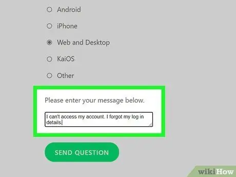 Hubungi Perkhidmatan Pelanggan WhatsApp Langkah 12