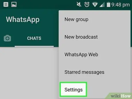 Susisiekite su „WhatsApp“klientų aptarnavimo skyriumi 2 veiksmas