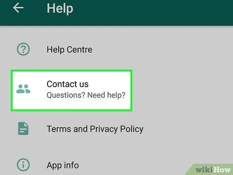 WhatsApp тұтынушыларға қызмет көрсету қызметіне хабарласыңыз 4 -қадам