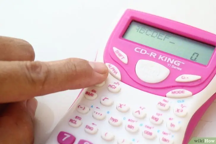 Escribir palabras con una calculadora paso 7