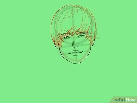 วาด Justin Bieber ขั้นตอนที่ 6