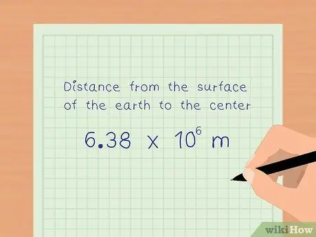 Calculate Force of Gravity Step 4