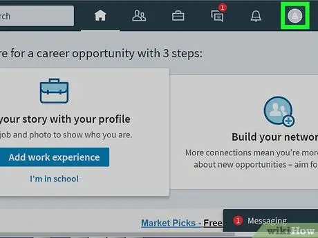 Anulați un cont Premium la Linkedin Pasul 2