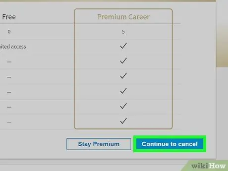 Cancella un account Premium su Linkedin Step 9