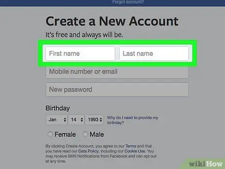 Crear una nueva cuenta de Facebook Paso 18