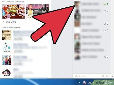 ใช้ Facebook Chat ขั้นตอนที่ 3