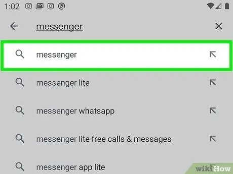 Installer Facebook Messenger Trin 15