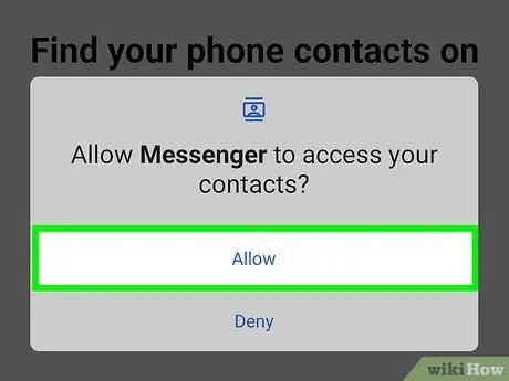 Facebook Messenger Adım 22'yi yükleyin