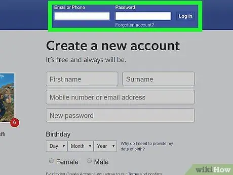 Permanenteng Tanggalin ang isang Facebook Account Hakbang 1