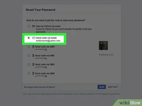 Reimposta la password di Facebook quando l'hai dimenticata Passaggio 5