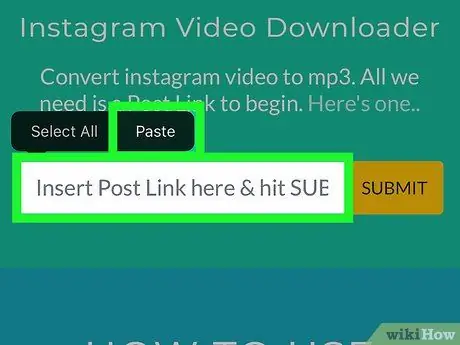 Instagram Step 6. से संगीत डाउनलोड करें