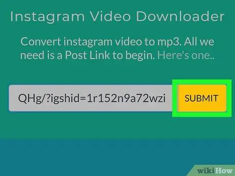 Instagram Step 7. से संगीत डाउनलोड करें