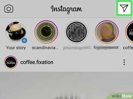 Direkte besked på Instagram Trin 2