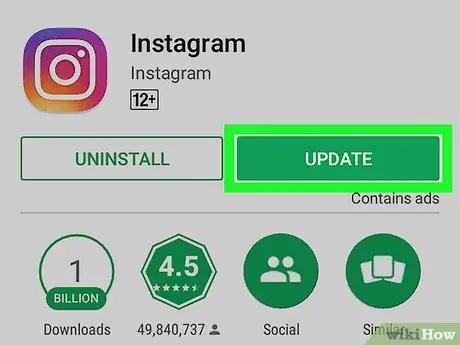 Actualizați Instagram Pasul 5