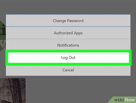 Logga ut från Instagram Steg 11
