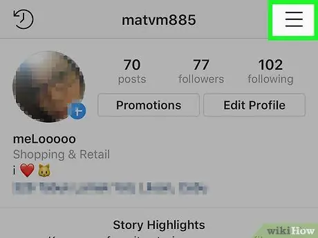 Zuia na Uzuie Watumiaji kwenye Instagram Hatua ya 8