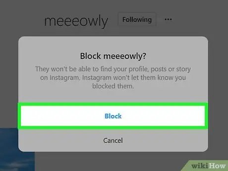 I-block at I-unblock ang Mga Gumagamit sa Instagram Hakbang 17