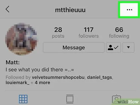 บล็อกและเลิกบล็อกผู้ใช้บน Instagram ขั้นตอนที่ 3