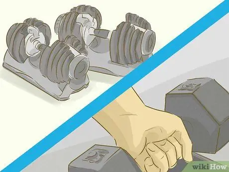 Bersenam Dengan Dumbbells Langkah 1