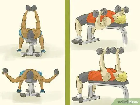 Bersenam dengan Dumbbells Langkah 7