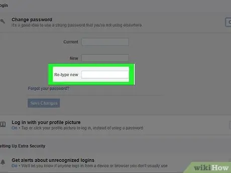 Променете паролата си за Facebook Стъпка 17
