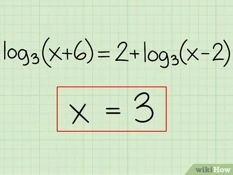 Logarithms ን ይፍቱ ደረጃ 21