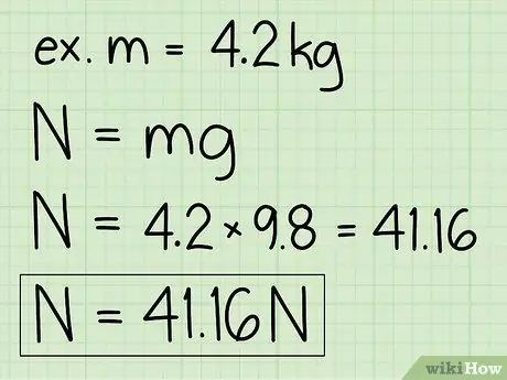 Hitta Normal Force Steg 4