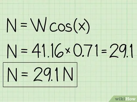 ค้นหาแรงปกติ ขั้นตอนที่ 9