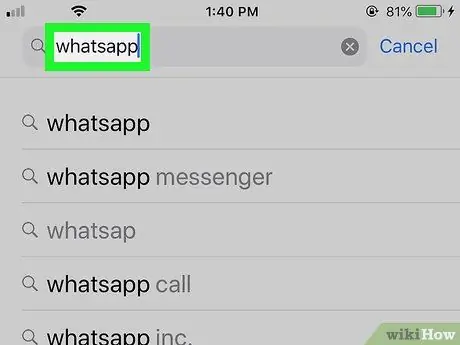 Muat turun WhatsApp Langkah 4