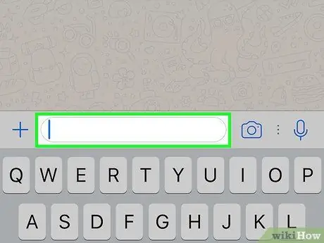 Copier et coller sur Whatsapp Étape 6