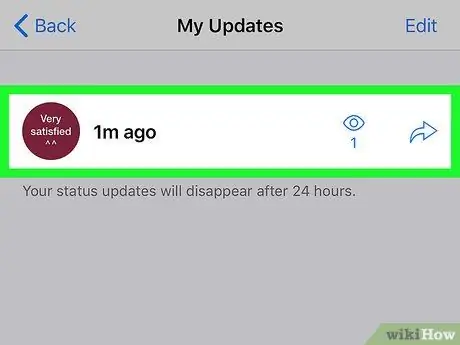 Ketahui Siapa yang Melihat Status Anda di WhatsApp Langkah 4