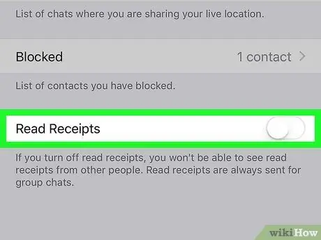 Weet wie uw status op WhatsApp heeft bekeken Stap 6