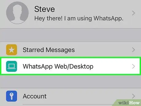 Πρόσβαση στον λογαριασμό WhatsApp κάποιου άλλου Βήμα 3