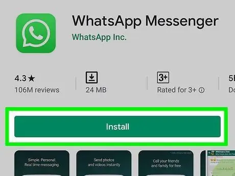 WhatsApp -ты растау коды жоқ іске қосыңыз 14 -қадам