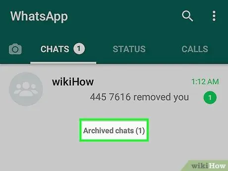 ดูแชทที่เก็บถาวรใน WhatsApp ขั้นตอนที่ 9