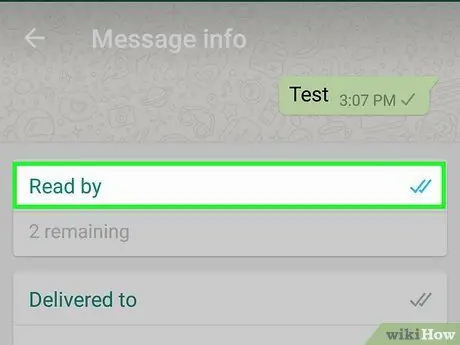 Scopri se qualcuno ha il tuo numero su WhatsApp Passaggio 23