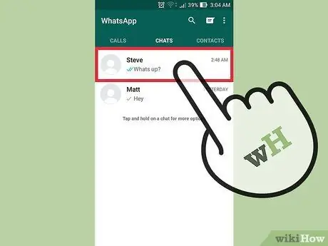 WhatsApp Adım 18 -də Mavi Gənələr əldə edin