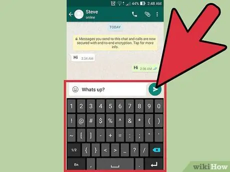 Krijg blauwe vinkjes op WhatsApp Stap 19