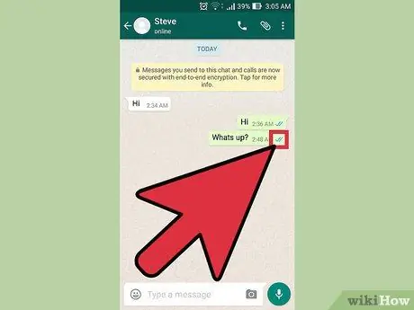 Zdobądź niebieskie kleszcze na WhatsApp Krok 20