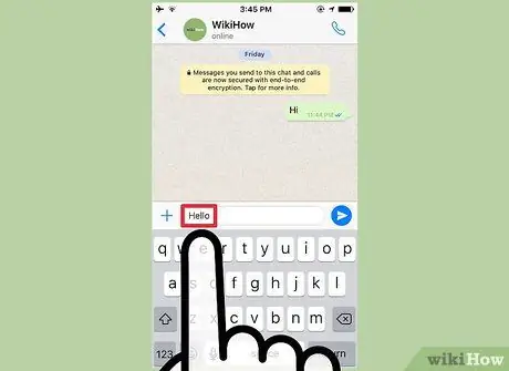 Iegūstiet zilās ērces vietnē WhatsApp 8. darbība