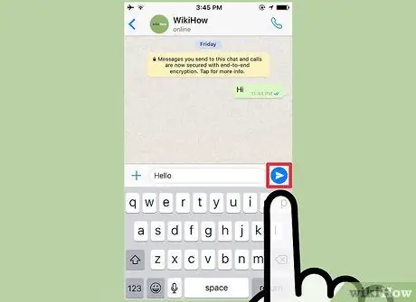 Pata Tiki za Bluu kwenye WhatsApp Hatua ya 9