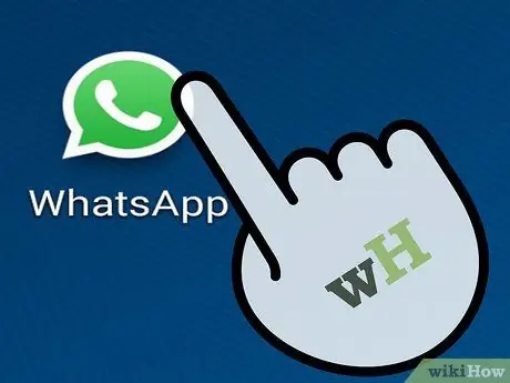 Rimuovere il timestamp su Whatsapp Passaggio 1