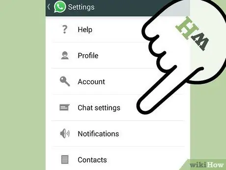 برچسب زمان را در Whatsapp حذف کنید مرحله 3