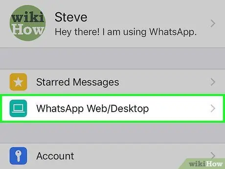 Déconnectez-vous de WhatsApp Étape 19