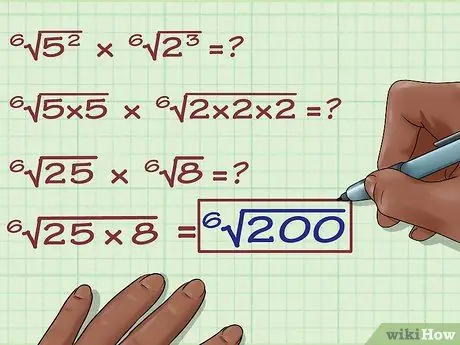 Multiply Radicals Step 13