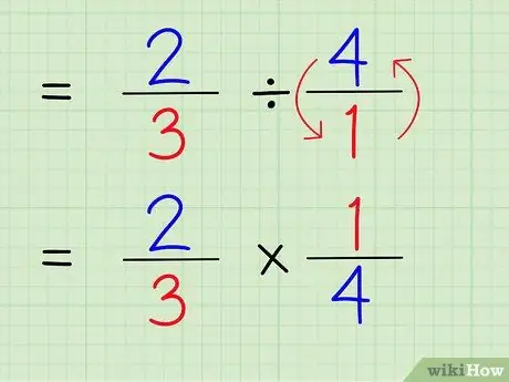 Fraksiyaları Tam Nömrəyə Bölün 5 -ci addım