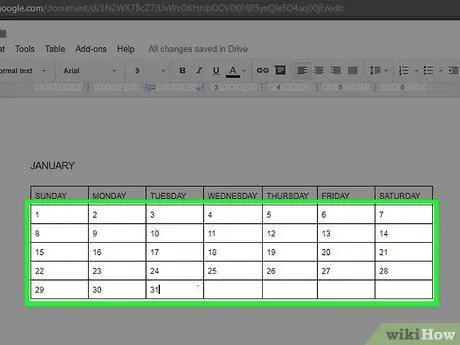 Tsim Daim Ntawv Teev Npe hauv Google Docs Kauj Ruam 8