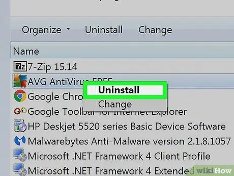 Uninstall AVG Step 22