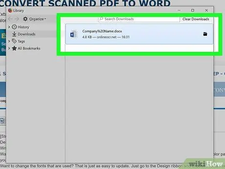 Convertiu una imatge JPEG en un document Word editable Pas 9